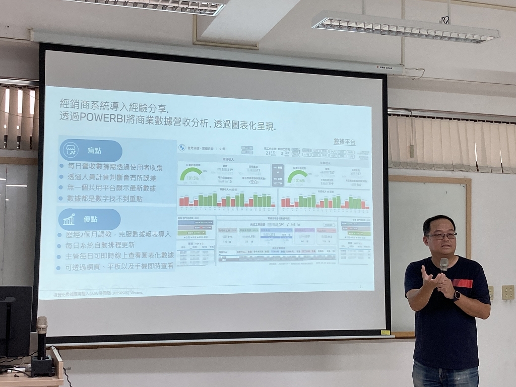 業師協同教學：商業智慧