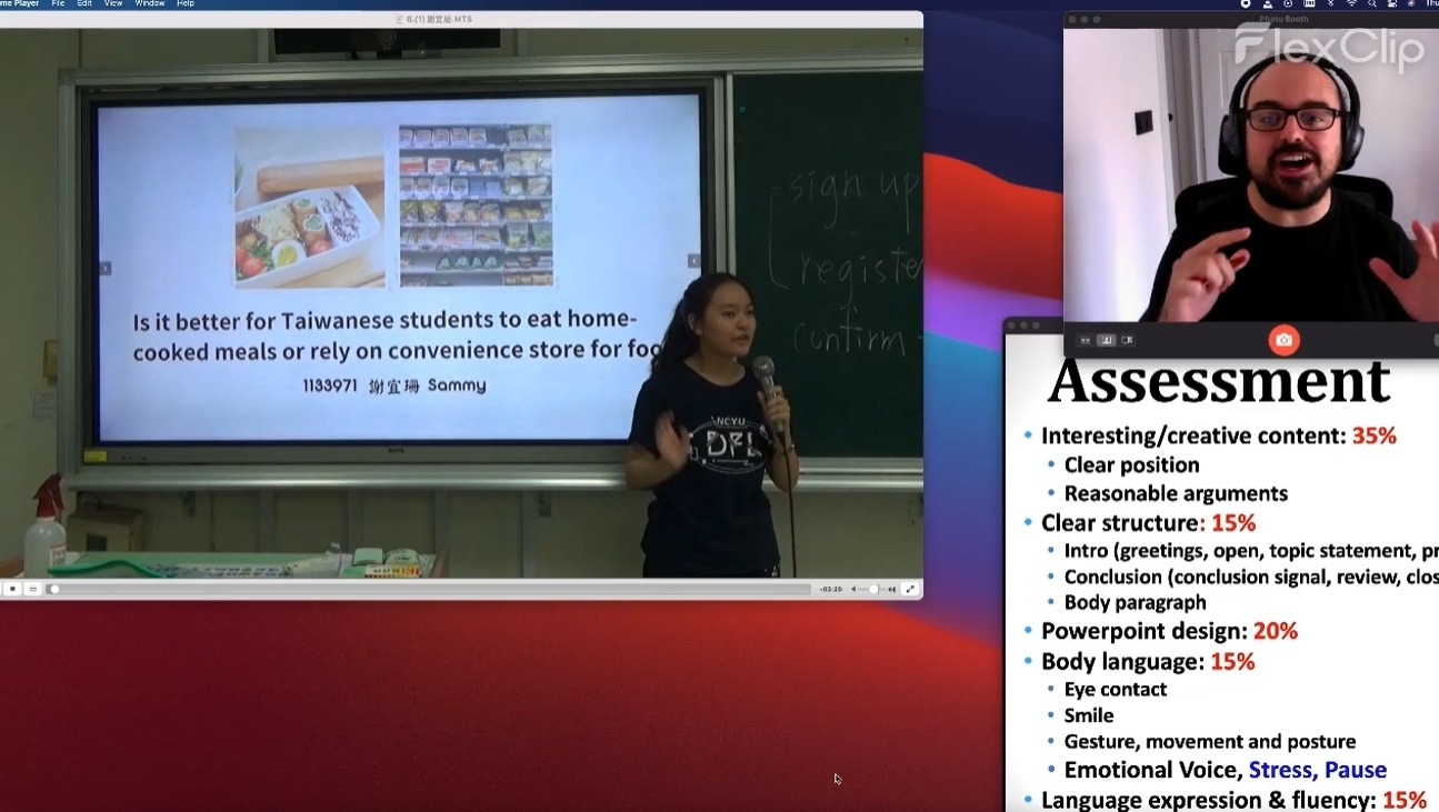 國際學者協同教學成果_113-2英語演說