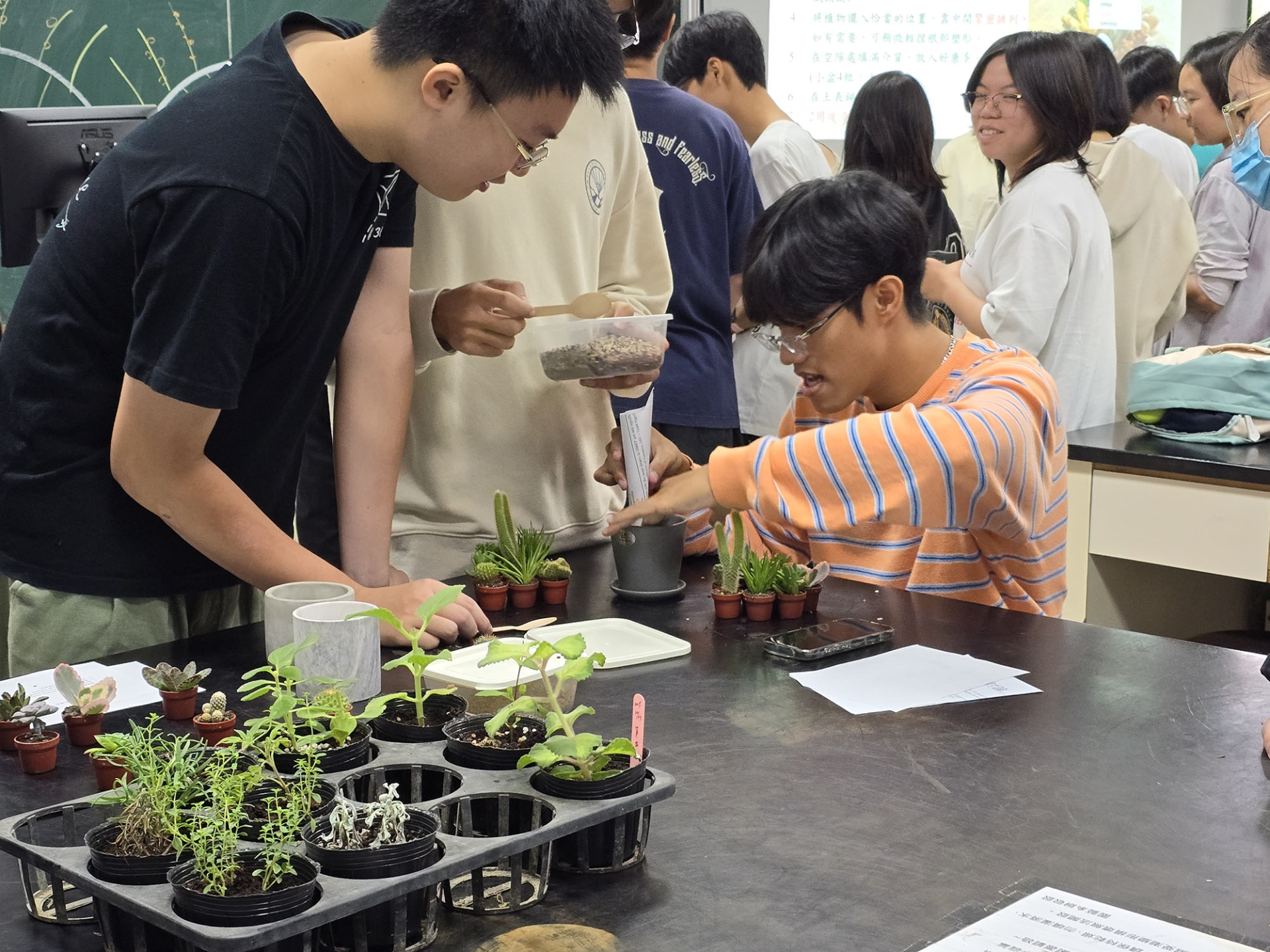 通識實踐課程：園藝技藝實作